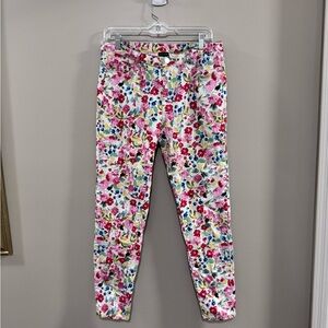 Women's Coco + Carmen Multicolor Floral Pants. Size L/XL